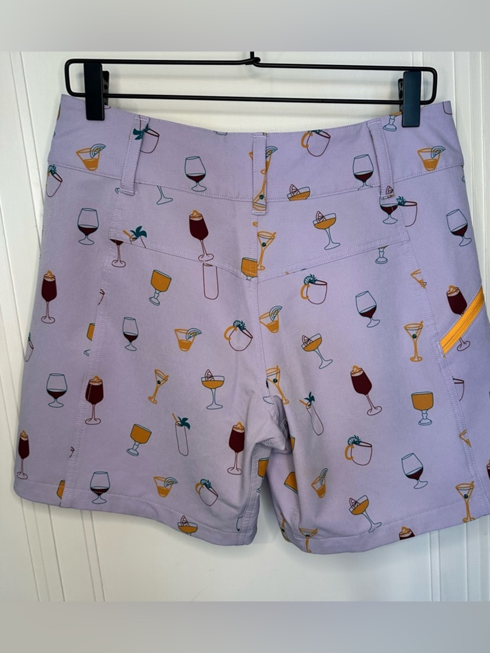 Wild Rye 7” MTB Bike Shorts Women's Size 8 purple - Picture 2 of 9
